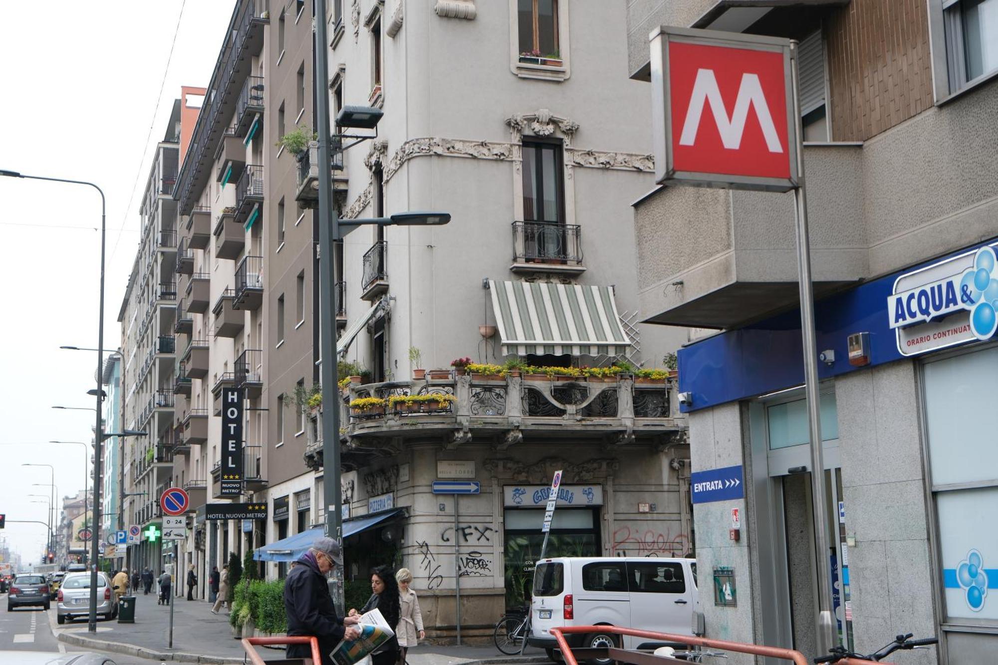 Hotel Nuovo Metro Milan Luaran gambar